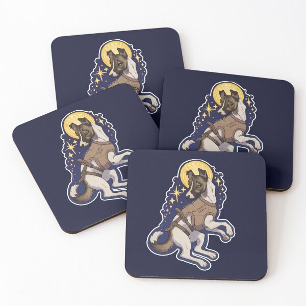 Item preview, Laika the Guiding Star designed and sold by Art By Ruby Bard.
