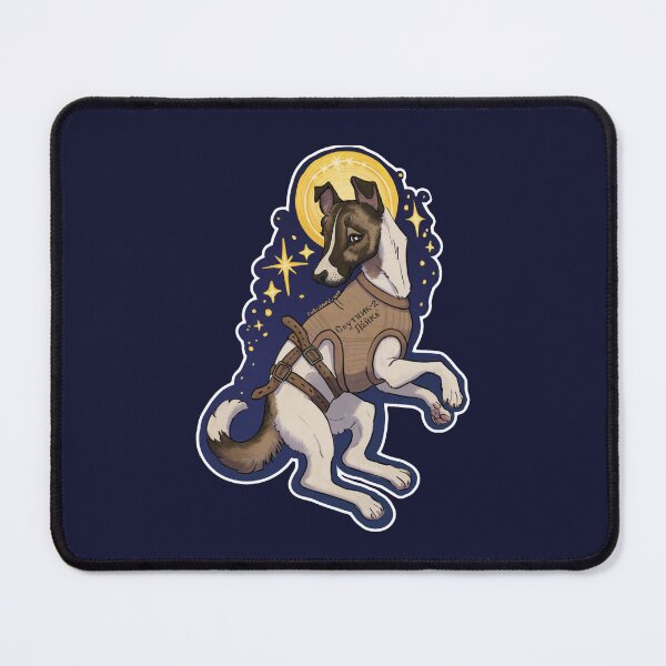 Item preview, Laika the Guiding Star designed and sold by Art By Ruby Bard.