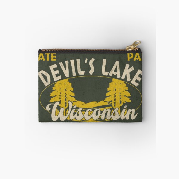 Item preview, Devil's Lake State Park, Sauk County, Wisconsin, badge design designed and sold by Wanderful-roads.