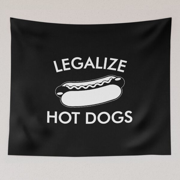 Item preview, Legalize Hot Dogs - Funny Hotdogs Lover Gift designed and sold by diannitagemvi.