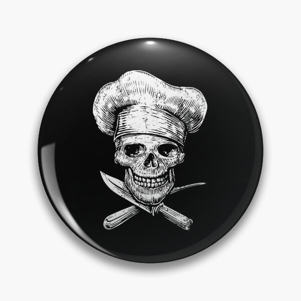 Item preview, Chef Skull Culianry gangster - Funny Cooking BBQ Grilling Gift designed and sold by diannitagemvi.