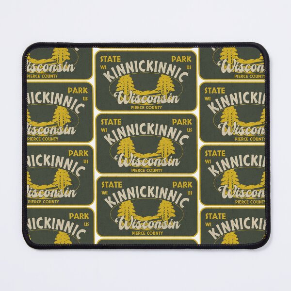 Item preview, Kinnickinnic State Park, Pierce County, Wisconsin, badge design designed and sold by Wanderful-roads.