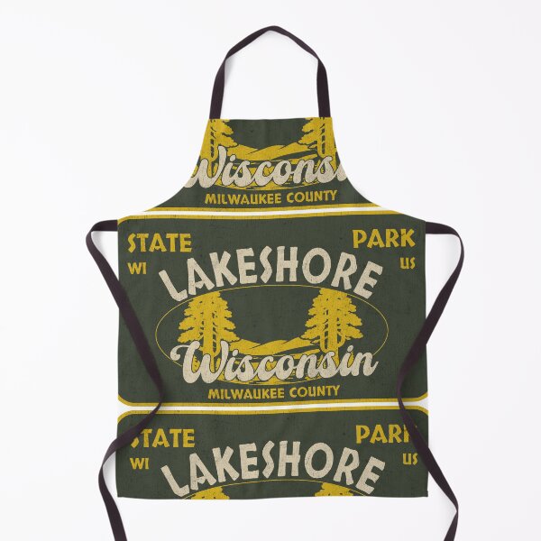 Item preview, Lakeshore State Park, Milwaukee County, Wisconsin, badge design designed and sold by Wanderful-roads.