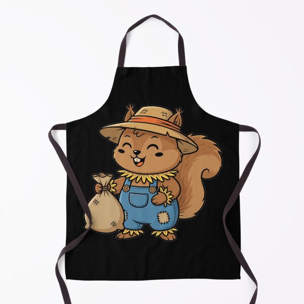 Item preview, Cute Squirrel Scarecrow Autumn Harvest Theme designed and sold by k3rstman1.