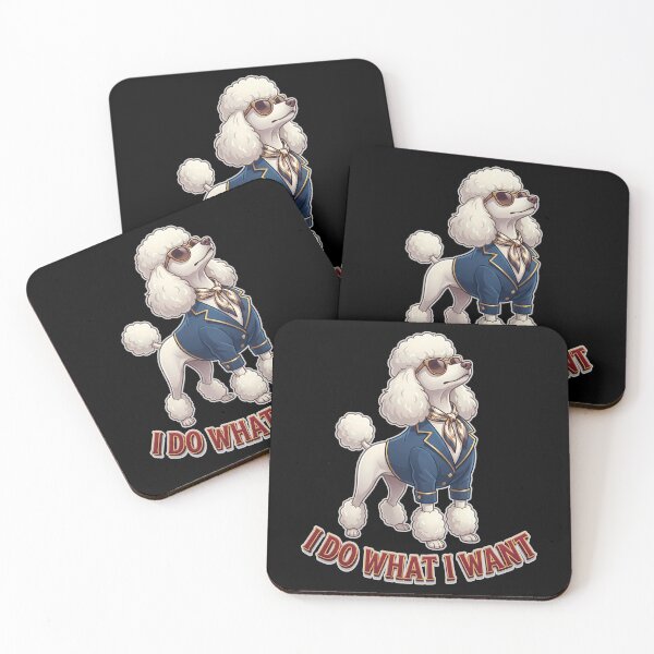 Item preview, I Do What I Want Poodle Diva Design designed and sold by Tong4130.