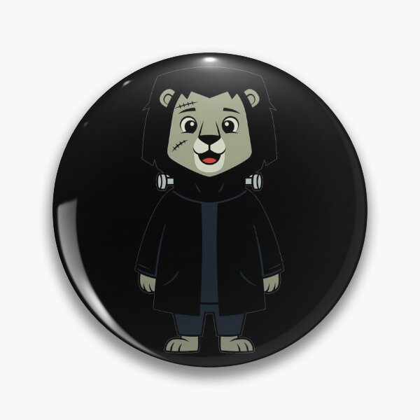 Item preview, Cute Frankenstein Lion Halloween Cartoon Monster designed and sold by k3rstman1.