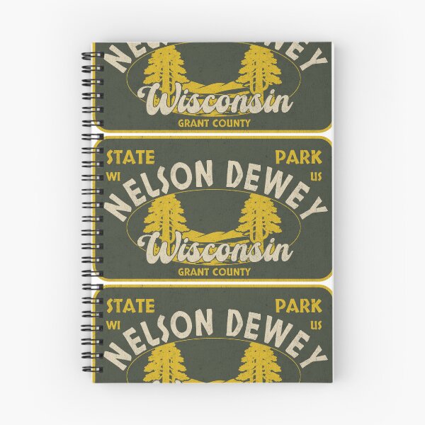 Item preview, Nelson Dewey State Park, Grant County, Wisconsin, badge design designed and sold by Wanderful-roads.
