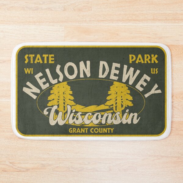Item preview, Nelson Dewey State Park, Grant County, Wisconsin, badge design designed and sold by Wanderful-roads.