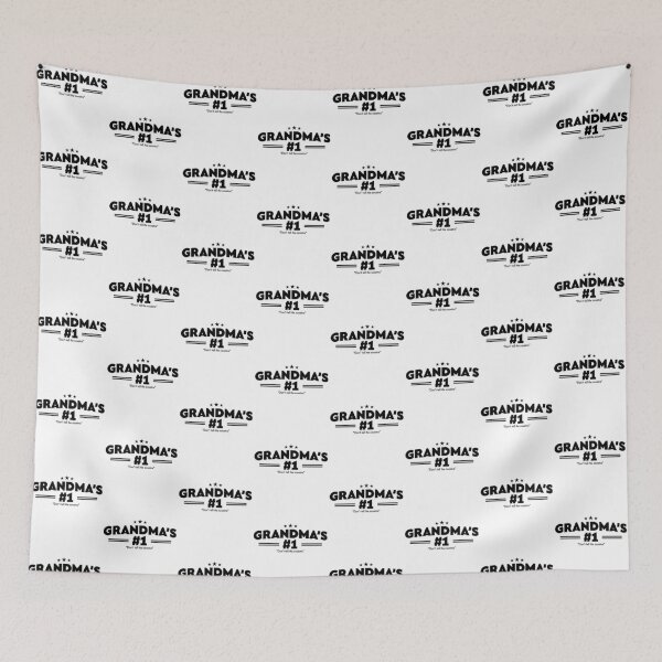 Item preview, Grandma's #1 Favorite Grandchild Funny Quote Black designed and sold by PixelGrafiks.