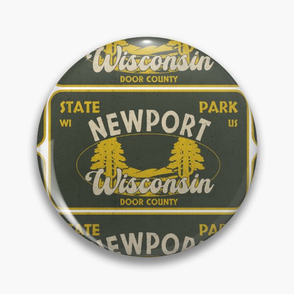 Item preview, Newport State Park, Door County, Wisconsin, badge design designed and sold by Wanderful-roads.