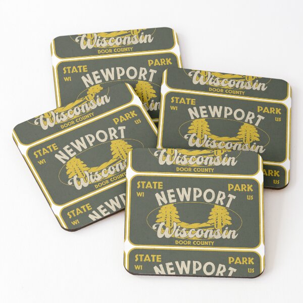 Item preview, Newport State Park, Door County, Wisconsin, badge design designed and sold by Wanderful-roads.
