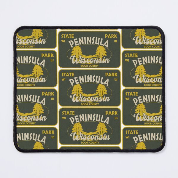 Item preview, Peninsula State Park, Door County, Wisconsin, badge design designed and sold by Wanderful-roads.