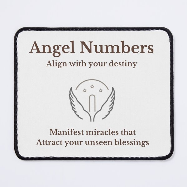 Item preview, Angel Number Manifestation Typography – Spiritual Aesthetic Design designed and sold by CosmicQuietLab.