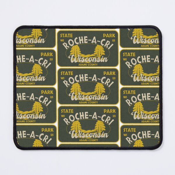 Item preview, Roche-a-Cri State Park, Adams County, Wisconsin, badge design designed and sold by Wanderful-roads.