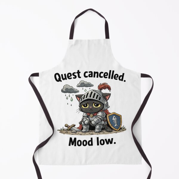 Item preview, Quest Cancelled Mood Low Cat designed and sold by MonkiFlipp.