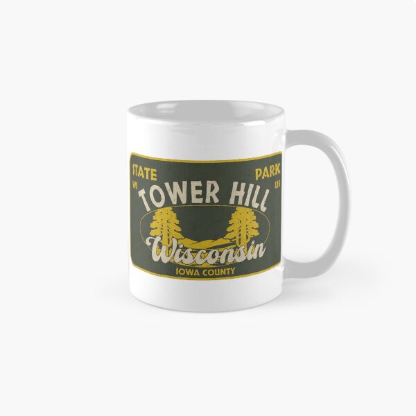 Item preview, Tower Hill State Park, Iowa County, Wisconsin, badge design designed and sold by Wanderful-roads.