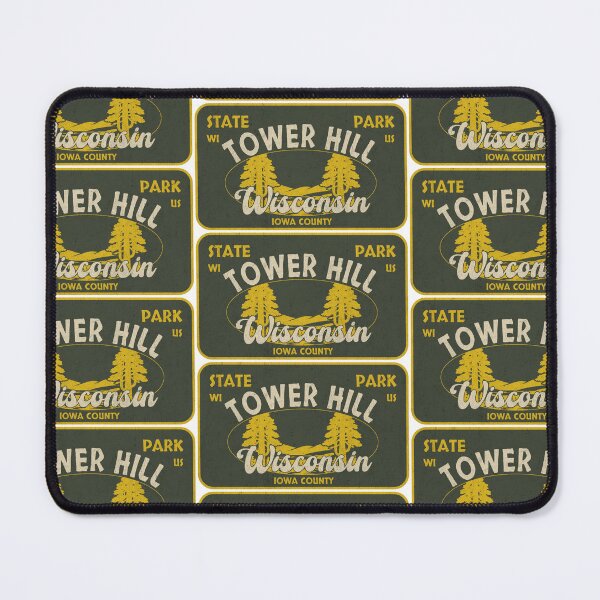 Item preview, Tower Hill State Park, Iowa County, Wisconsin, badge design designed and sold by Wanderful-roads.