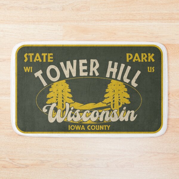 Item preview, Tower Hill State Park, Iowa County, Wisconsin, badge design designed and sold by Wanderful-roads.