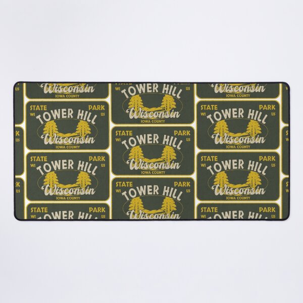 Item preview, Tower Hill State Park, Iowa County, Wisconsin, badge design designed and sold by Wanderful-roads.