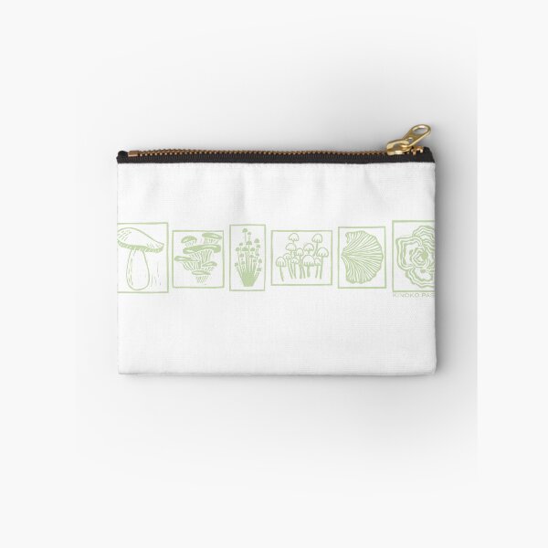 Item preview, Many Mushrooms In a Row: Green designed and sold by kinokopassion.