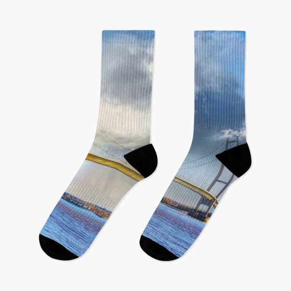 Item preview, Rainbow over the Humber Bridge designed and sold by Alisonchambers2.