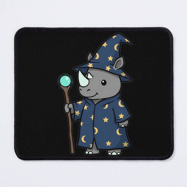 Item preview, Cute Rhino Wizard Magic Fantasy Character designed and sold by k3rstman1.