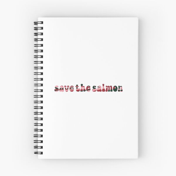 Item preview, Save the Salmon Groovy Slogan designed and sold by coffeepolicy.