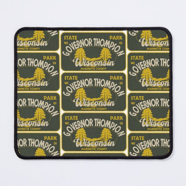 Item preview, Governor Thompson State Park, Marinette County, Wisconsin, badge design designed and sold by Wanderful-roads.