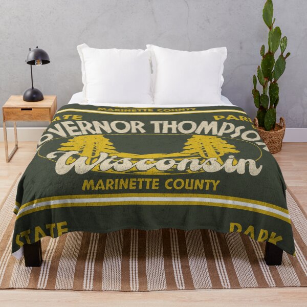 Item preview, Governor Thompson State Park, Marinette County, Wisconsin, badge design designed and sold by Wanderful-roads.