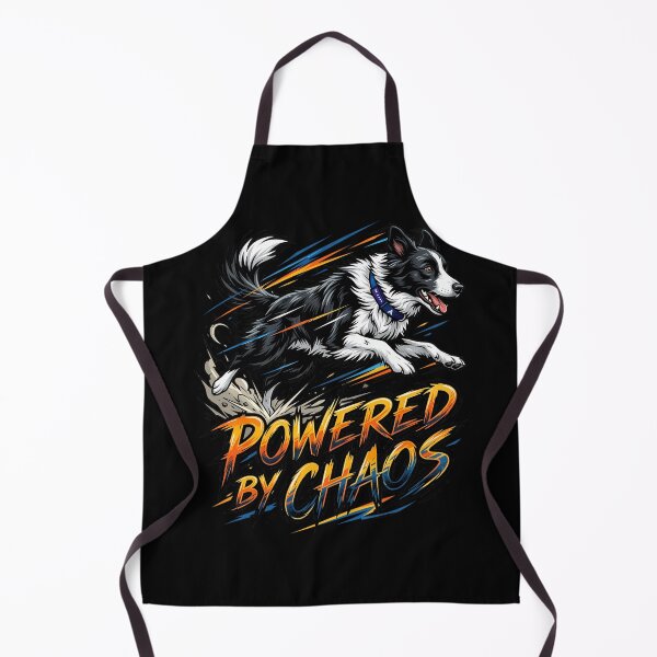 Item preview, Powered By Chaos Border Collie Energy Design designed and sold by Tong4130.
