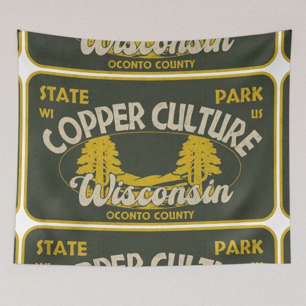 Item preview, Copper Culture State Park, Oconto County, Wisconsin, badge design designed and sold by Wanderful-roads.