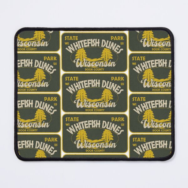 Item preview, Whitefish Dunes State Park, Door County, Wisconsin, badge design designed and sold by Wanderful-roads.