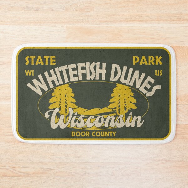 Item preview, Whitefish Dunes State Park, Door County, Wisconsin, badge design designed and sold by Wanderful-roads.