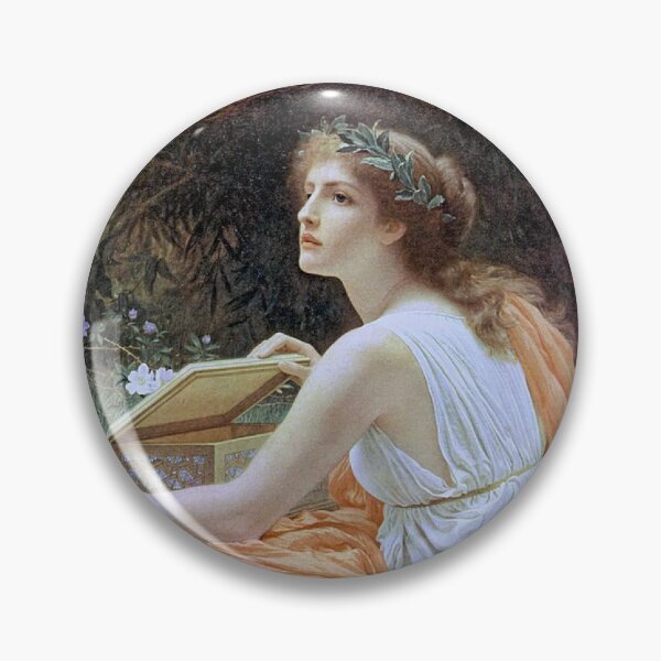 Item preview, Perugini — Young Woman with Pandora's Box, 1893 designed and sold by L'Atelier 1888.