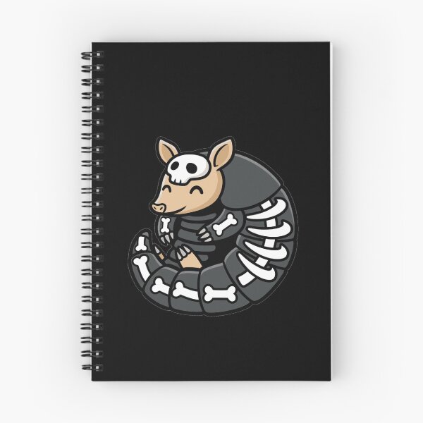 Item preview, Cute Gothic Armadillo Skeleton Kawaii Spooky Bones designed and sold by k3rstman1.