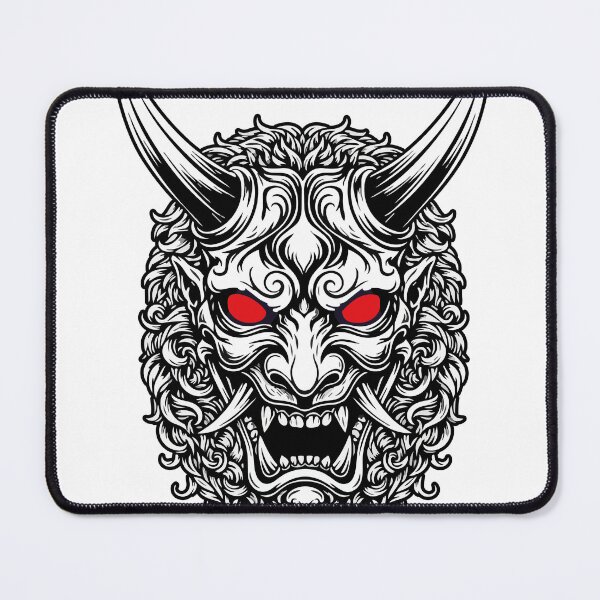 Item preview, Mayan Inca Mask Gold and White Tribal Totem designed and sold by PixelStudioBe.