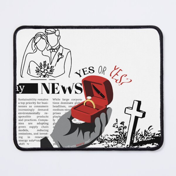Item preview, YES OR YES? - WILL YOU MARY ME MERCH designed and sold by EVERYWAN.