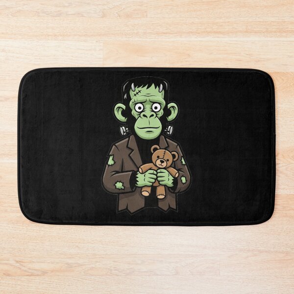 Item preview, Cute Frankenstein Monkey Monster with Teddy Bear designed and sold by k3rstman1.