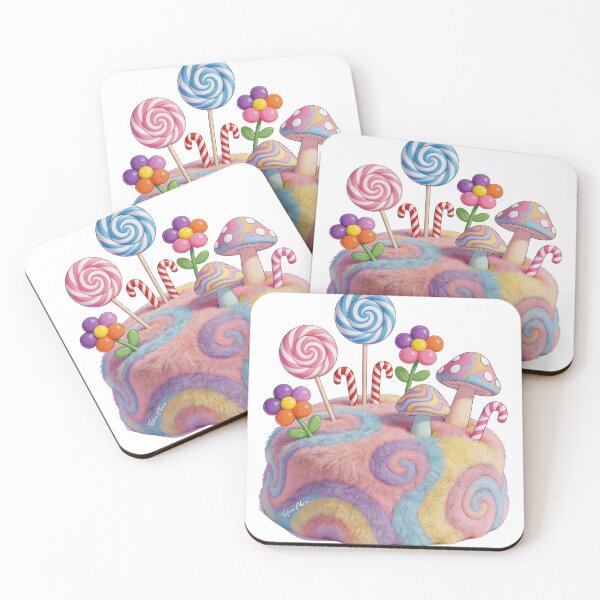 Item preview, Pastel Trippy Candy Land Furry designed and sold by Hen-C-Art.