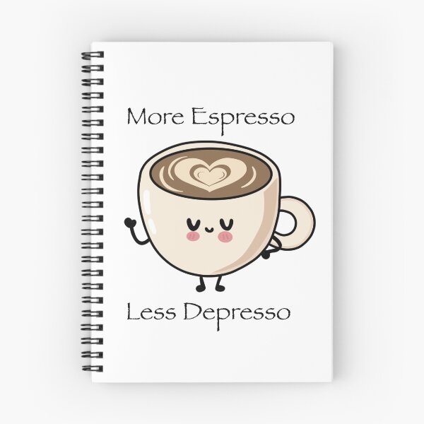 Item preview, More espresso less depresso designed and sold by Random Design by K.