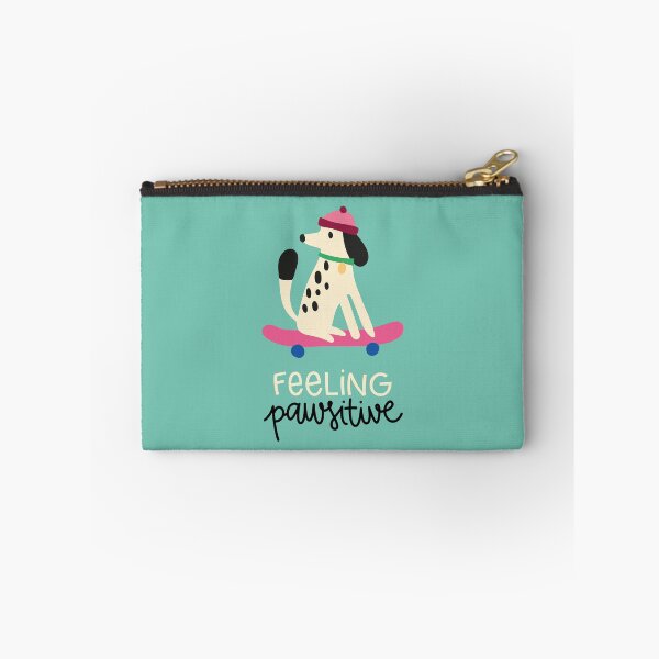 Item preview, Feeling pawsitive in Mint designed and sold by hamburgerliebe.