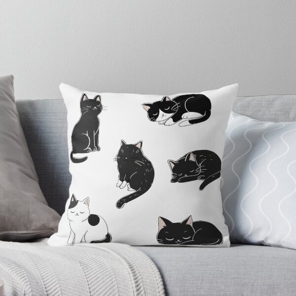 Item preview, Sleeping Cats Set Cute Kawaii Cat Nap Collection designed and sold by Meow-Attitude.