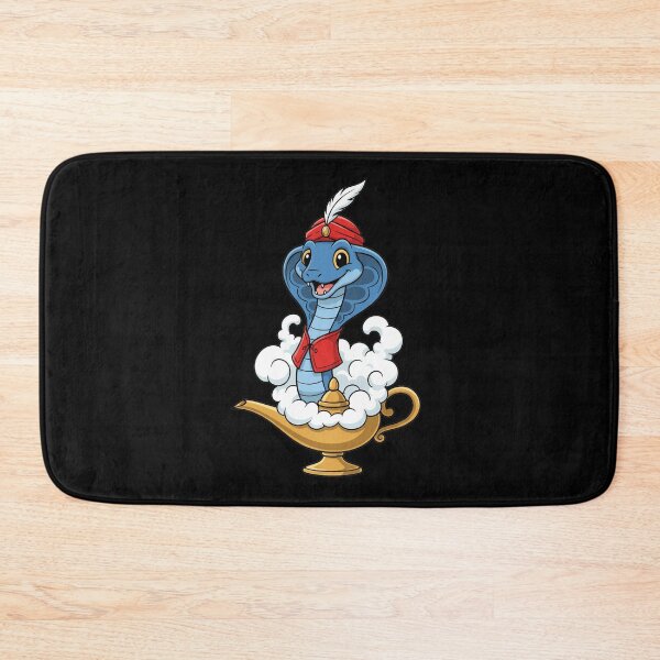 Item preview, Cute Blue Cobra Genie In Magic Lamp designed and sold by k3rstman1.