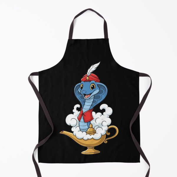 Item preview, Cute Blue Cobra Genie In Magic Lamp designed and sold by k3rstman1.