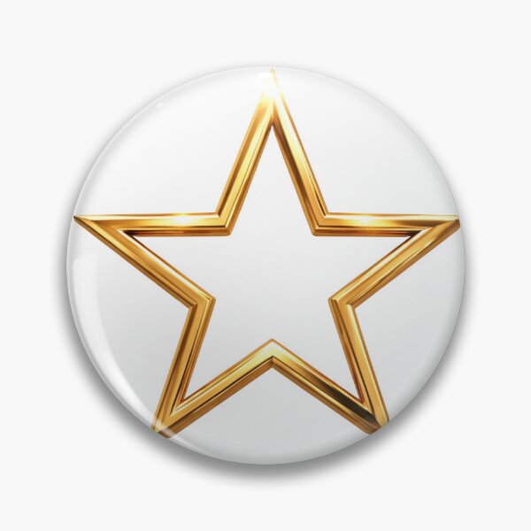 Item preview, A shiny gold star on transparent background designed and sold by Creative88Art.