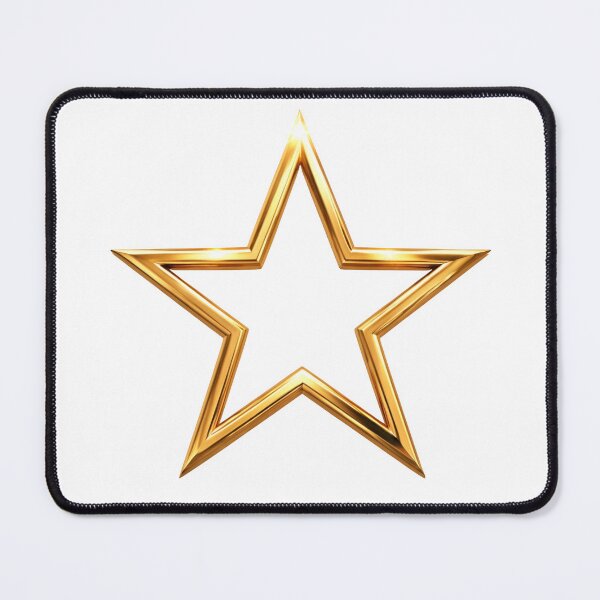 Item preview, A shiny gold star on transparent background designed and sold by Creative88Art.