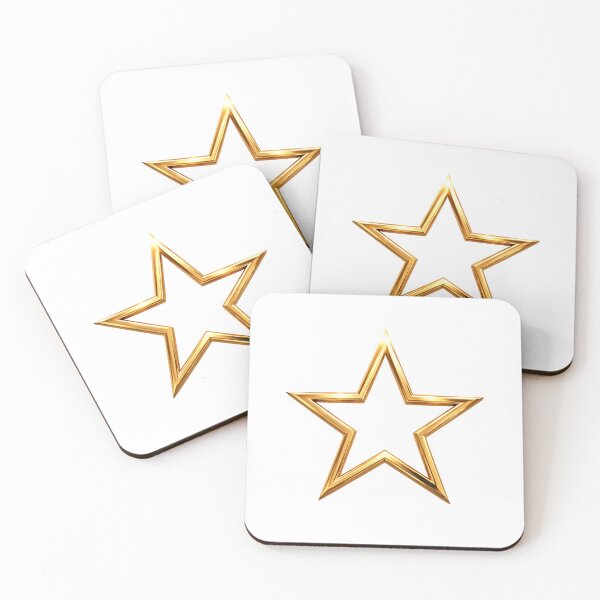 Item preview, A shiny gold star on transparent background designed and sold by Creative88Art.