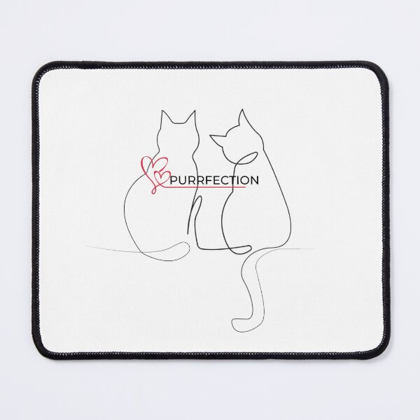 Item preview, Purrfecion two cats in love designed and sold by NRB design.
