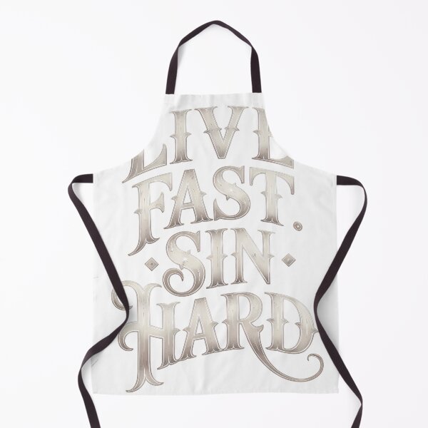 Item preview, live fast - sin hard designed and sold by Kingrocker.