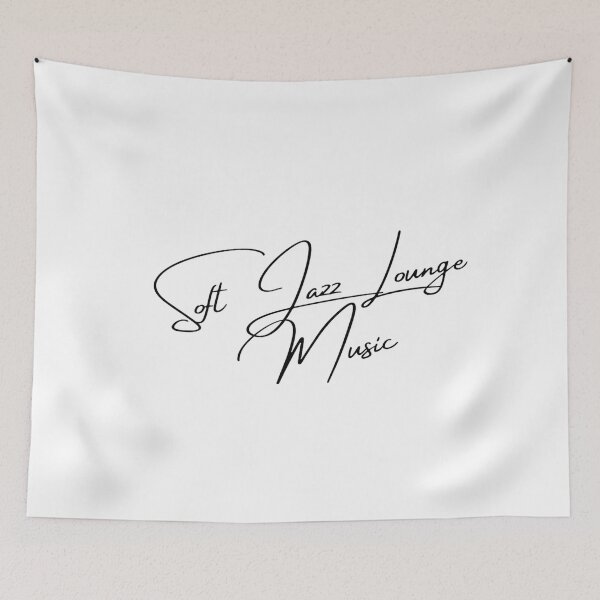 Item preview, Soft Jazz Lounge Music - Elegant Signature Logo designed and sold by SurfGlitch.